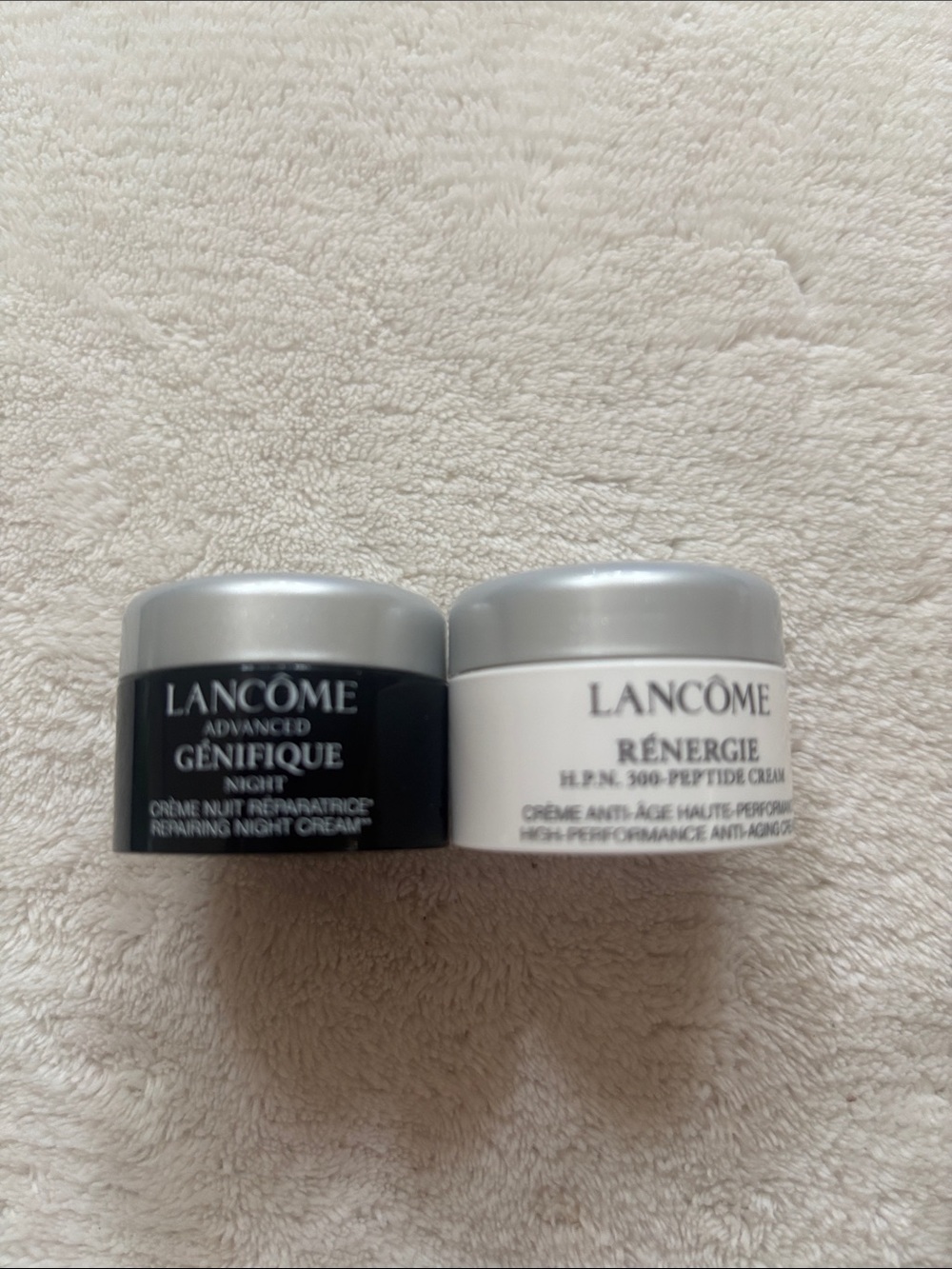 Lancome Rénergie & Advanced Génifique Cream Duo - Black & White